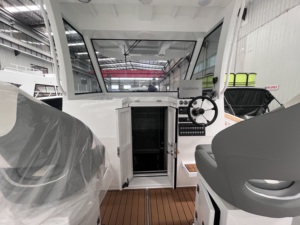 11m * 3.3 plaque eau salée aluminium vitesse <span class=keywords><strong>plaisir</strong></span> <span class=keywords><strong>centre</strong></span> console bateau de pêche bateaux en aluminium soudé pour la pêche avec moteur - Product Image 5