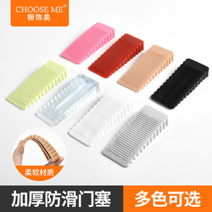 Silicone Door Stopper Floor Mount <b>Rubber</b> Anti-slip Windproof Door Block Minimalist Design - Product Image 4