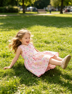 Vestido de Tirantes con Diseño de Helado para Bebés Niñas, Nuevo y de Alta Calidad, Gran Venta - Product Image 4