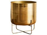 Metal <b>Plants</b> Pots for Outdoor <b>Plants</b> and for Gift Balcony <b>plant</b> <b>stands</b> gold planter for home decoration - Product Image 2