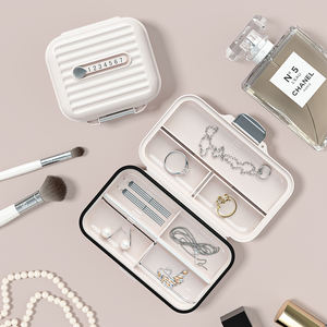 Distributeur de vitamines portable, organiseur de comprimés quotidien, boîte à médicaments hebdomadaire, 7 jours, 7 compartiments, PP, étanche, sans BPA - Product Image 4