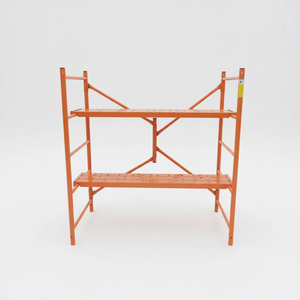 Échafaudage en acier robuste en forme de H pour la construction de bâtiments, système de support professionnel pour coffrage – <span class=keywords><strong>Offre</strong></span> Spéciale - Product Image 2