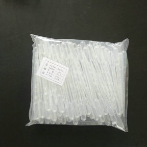 Compte-gouttes jetables en plastique Wande Guanglian gradués 0,2 0,5 1 2 3 5 10 ml pour usage en laboratoire - Product Image 1