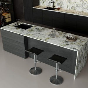 Encimeras de Piedra Sinterizada de Jade Frío de Lujo Personalizadas <span class=keywords><strong>Luca</strong></span>, Impermeables, para Paredes Interiores de Villas y Hoteles, Diseño Moderno, Losa Grande - Product Image 1