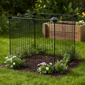 Gabbia Protettiva in Metallo per Piante 14 Pollici, Accessorio da Giardino per Proteggere le Piante dagli Animali - Product Image 2