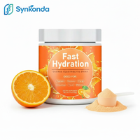 Poudre de boisson énergétique à l'orange, électrolytes, vitamines, hydratation rapide, sans sucre, mélange de boisson hydratante, supplément sportif, alternative aux boissons