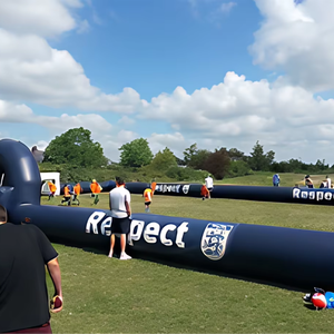 Venta de campo de rebote de fútbol inflable de fondo suave profesional, juego de deporte de campo de valla de jabón de fútbol a la venta y <span class=keywords><strong>alquiler</strong></span> - Product Image 1