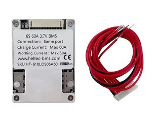Carte de protection de batterie LiFePO4 Heltec BMS 6S/7S/10S/13S 30A/60A 24V avec équilibrage Heltec BMS LiFePO4 W692 - Product Image 2