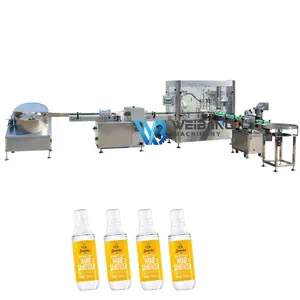 Automatic small bottler potion essential oil eye drop Spray Filling and Capping Machine