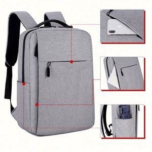 Mochila Inteligente para Computadora Portátil, para Hombre y Mujer, OEM, Personalizada, con Puerto de Carga USB, Cierre de Cremallera, Antirrobo, Impermeable, para Negocios, Universidad, Escuela - Product Image 2
