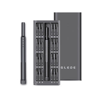 Glede 24-in-1 cacciavite magnetico di precisione Set S2 acciaio HRC58-62 custodia in alluminio cellulare fotocamera per Laptop - Product Image 1