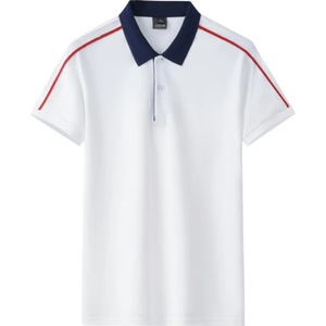 Polo Personalizado con Logotipo para Hombre, Verano, Nuevo, Diseño Sólido, Algodón, Bordado, Manga Corta, Casual, Negocios, Moda - Product Image 1