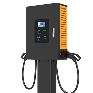 Borne de recharge rapide pour véhicules électriques 40 kW CCS2, à poser au sol, avec équilibrage dynamique de la charge - Product Image 6