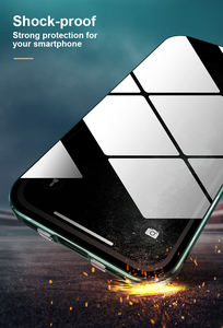 Cubierta magnética de la caja del teléfono del vidrio del metal 360 con la pantalla de la privacidad para el iPhone 14 13 11 Pro - Product Image 3