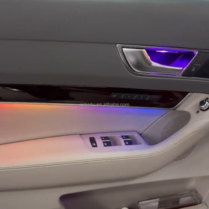 Kit d'éclairage d'ambiance Symphony pour <span class=keywords><strong>Audi</strong></span> A6 C6 2009-2010, version améliorée, 64 couleurs, accessoires d'éclairage d'ambiance intérieur - Product Image 4
