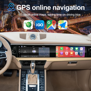Navihua Nouvel autoradio Android pour voiture, divertissement du copilote, écran tactile 24,6', autoradio stéréo, Carplay, GPS, DSP pour Porsche Macan 2014-2017 - Product Image 2