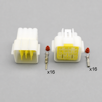 Kit de boîtiers de connecteurs femelles étanches pour l'automobile série 090 à 16 voies FW-C-16M-B / FW-C-16F-B