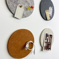 Tableau d'affichage mural rond en feutre, tableau d'affichage coloré en feutre, décoration murale 3D minimaliste nordique, décoration moderne pour la maison