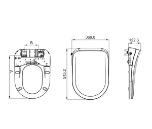 HLLI Automatic Self-clean Toilet Seat Cover