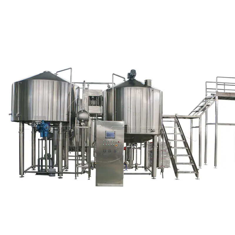 מערכת מכונות מבשלת בירה מקצועית 4000L 40HL ציוד לחליטת בירה מלאכה במבצע