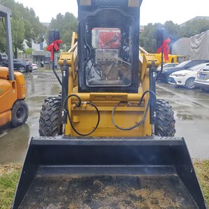 Caterpillar <b>Cat</b> 246D 2022 Model Secondhand Mini Skid Steer Loader 4x4 <b>Wheel</b> Drive <b>CAT</b> Engine 2.4 Ton Rated Load 60KW Power - Product Image 1