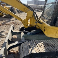 Mini-excavatrice sur chenilles hydraulique Komatsu Pc40 d'occasion, 4 tonnes, d'origine japonaise, en bon état, modèle 2022, boîte de vitesses testée et inspectée