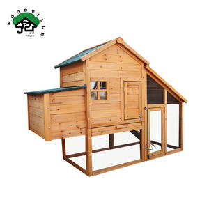 WoodVille Venta al por mayor Jardín Gallinero de madera Jaula con rampa - Product Image 3