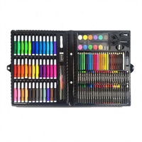 Ensemble de papeterie personnalisé pour l'école avec boîte cadeau colorée pour enfants Ensemble de cadeaux marketing promotionnel portable pour enfants avec dessin au marqueur