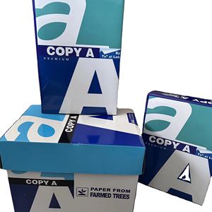 100% pâte de bois naturelle pure épaissir le papier de copie blanc 80gsm 500 feuilles rame A4 papier - Product Image 3