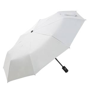Parapluie pliant 3 sections entièrement automatique à 8 baleines, personnalisable, avec poignée en plastique, idéal pour cadeaux promotionnels et publicité – Vente Flash, Haute Qualité - Product Image 4