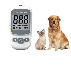 Urit Haute précision ménage pet lecteur de glycémie portable machine de test rapide avec 50 pcs bandelettes pour chien chat - Product Image 1