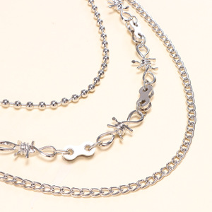 Waist <b>Chain</b> Multi Layered Spike Denim <b>Jeans</b> <b>Chain</b> Tibetan Silver Daily Wear - Product Image 4