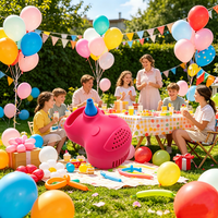 Nouvelle Pompe à Ballons Électrique Sans Fil 2026, Gonfleur d'Air Portable à Double Orifice, Souffleur de Ballons Populaire pour Fournitures de Fête et Mariage
