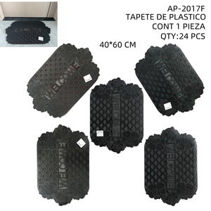 Tappetini di benvenuto in plastica 40x60 Cm zerbini portatili classici e durevoli eleganti di lusso - Product Image 1