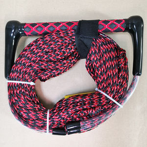Bon marché, corde de ski nautique <span class=keywords><strong>wakeboard</strong></span> rouge et noir avec poignée en EVA - Product Image 4