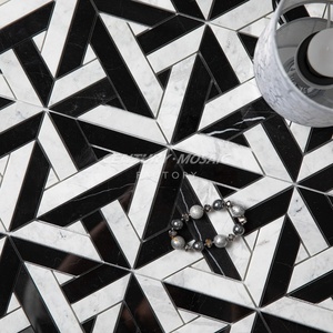 <span class=keywords><strong>Mosaico</strong></span> del secolo nuovo Design originale <span class=keywords><strong>mosaico</strong></span> in marmo bianco e nero pavimento a parete croce <span class=keywords><strong>mosaico</strong></span> in <span class=keywords><strong>pietra</strong></span> <span class=keywords><strong>naturale</strong></span> per cucina bagno - Product Image 6
