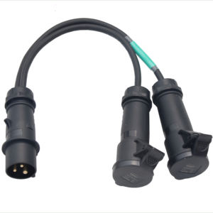 Stecker zu Buchse Y Typ 16A 3-polige CEE-Buchse Elektrisches Splitter-Stromkabel - Product Image 3