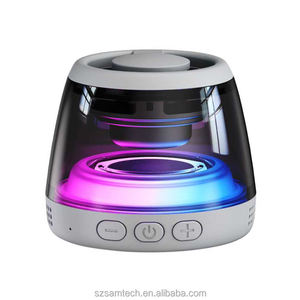 Enceinte portable sans fil <span class=keywords><strong>Samtech</strong></span> M2 à aspiration magnétique avec lumières LED RGB pour salon - Product Image 3