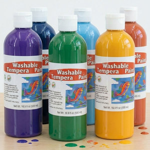 Set di Colori <span class=keywords><strong>Tempera</strong></span> Personalizzabili da 500ml, Vendita all'Ingrosso per Arte Fluida <span class=keywords><strong>su</strong></span> <span class=keywords><strong>Tela</strong></span>, Vetro e Carta per Bambini e Studenti - Product Image 5