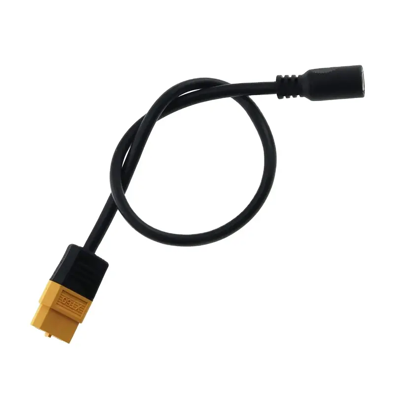 XT60 Female to DC5521 Female Power Cable for Charging Fatshark/SkyZone 03 FPV Video , Vehicles,Remote Control Toys, Etc.