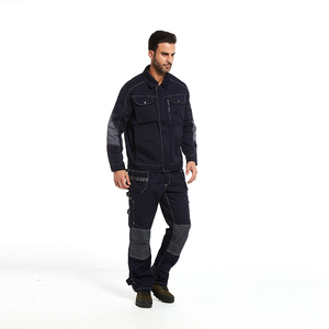 <span class=keywords><strong>Veste</strong></span> de <span class=keywords><strong>soudeur</strong></span> en <span class=keywords><strong>cuir</strong></span> fendu résistant aux flammes - Product Image 3
