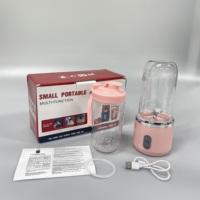 Groothandel USB Oplaadbare 380ML Zesblads Draagbare Blender Mini Blender Sapcentrifuge Bekergereedschap Mini Sapcentrifuge