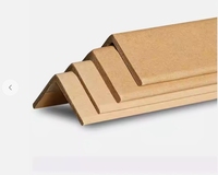 Protecteur d'angle en L à angle droit en papier kraft pour emballage logistique, bande de renforcement pour boîte en carton, recyclable