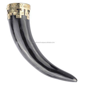 Corne à boire Unique de grande taille avec support en métal, taille personnalisée, meilleure qualité, avec prix bas - Product Image 6