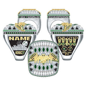 2025 personnalisé Football basket-ball sport Usssa Baseball championnat anneau Softball volley-ball haute qualité équipe Champions anneau - Product Image 1