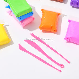 12色无毒粘土批发超轻粘土造型空气干泡沫聚合物粘土儿童DIY玩具 - Product Image 3