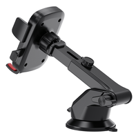 Support de téléphone portable flexible réglable à long bras pour voiture et camion avec ventouse magnétique rotative à 360 degrés