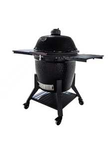 <span class=keywords><strong>Barbecue</strong></span> en céramique noir brillant de 28 pouces, forme œuf, haute pression, style classique, pour cuisine et jardin - Product Image 2