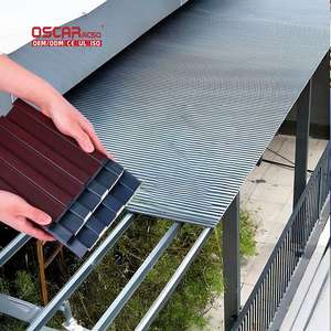 Tuiles de sol en alliage, toiture de villa et d'appartement, bâches durables et élégantes, adaptées aux jardins extérieurs, aux balcons, panneaux de toiture isolés - Product Image 1