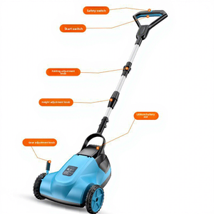Cortacésped Multifuncional Recargable, Portátil, de Alta Potencia, con Función de Desbroce, Ecológico y Recargable - Product Image 5